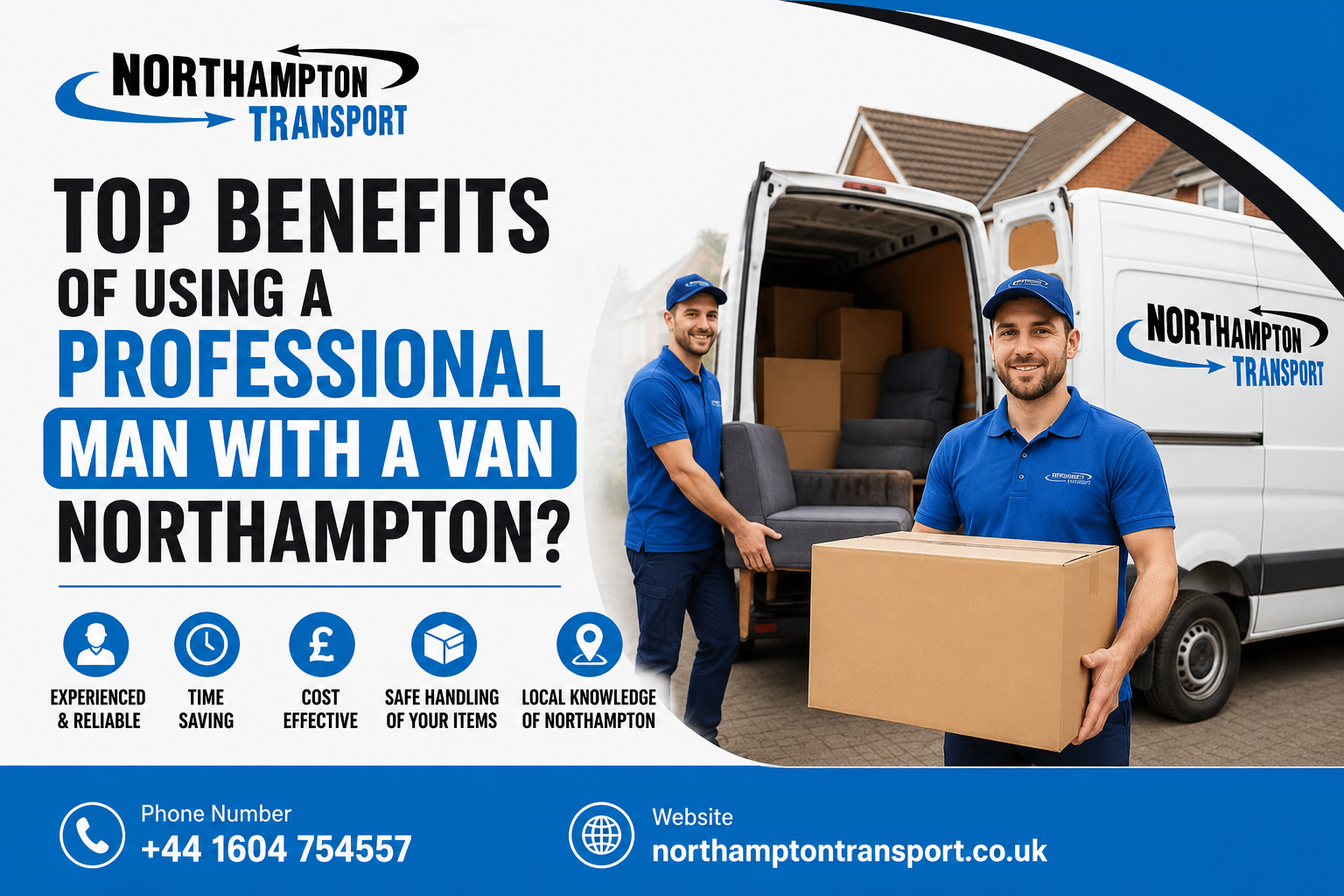 You are currently viewing Top Benefits of Using a Professional Man with a Van Northampton